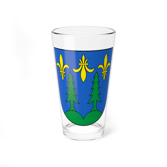 Egerkingen-blazon (Switzerland) (Coat of Arms) Pint Glass 16oz