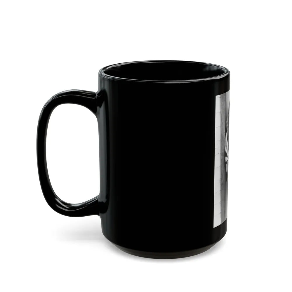 Eve Meyer #30 (Vintage Female Icon) Black Coffee Mug-Go Mug Yourself