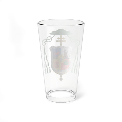 Escudo de Bienvenido Monzón (Spain) (Coat of Arms) Pint Glass 16oz