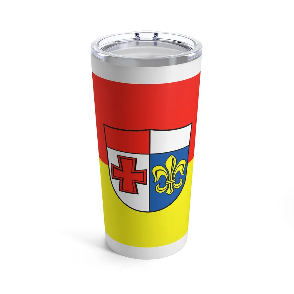 Flag of Augsburg Germany - Tumbler 20oz-20oz-Go Mug Yourself