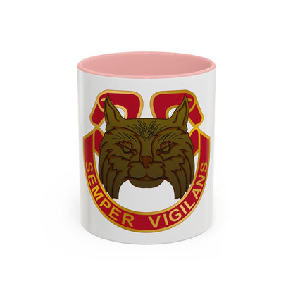 14 Antiaircraft Artillery Gun Battalion (U.S. Army) Accent Coffee Mug