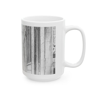 Fancy Town (1) - White Coffee Mug