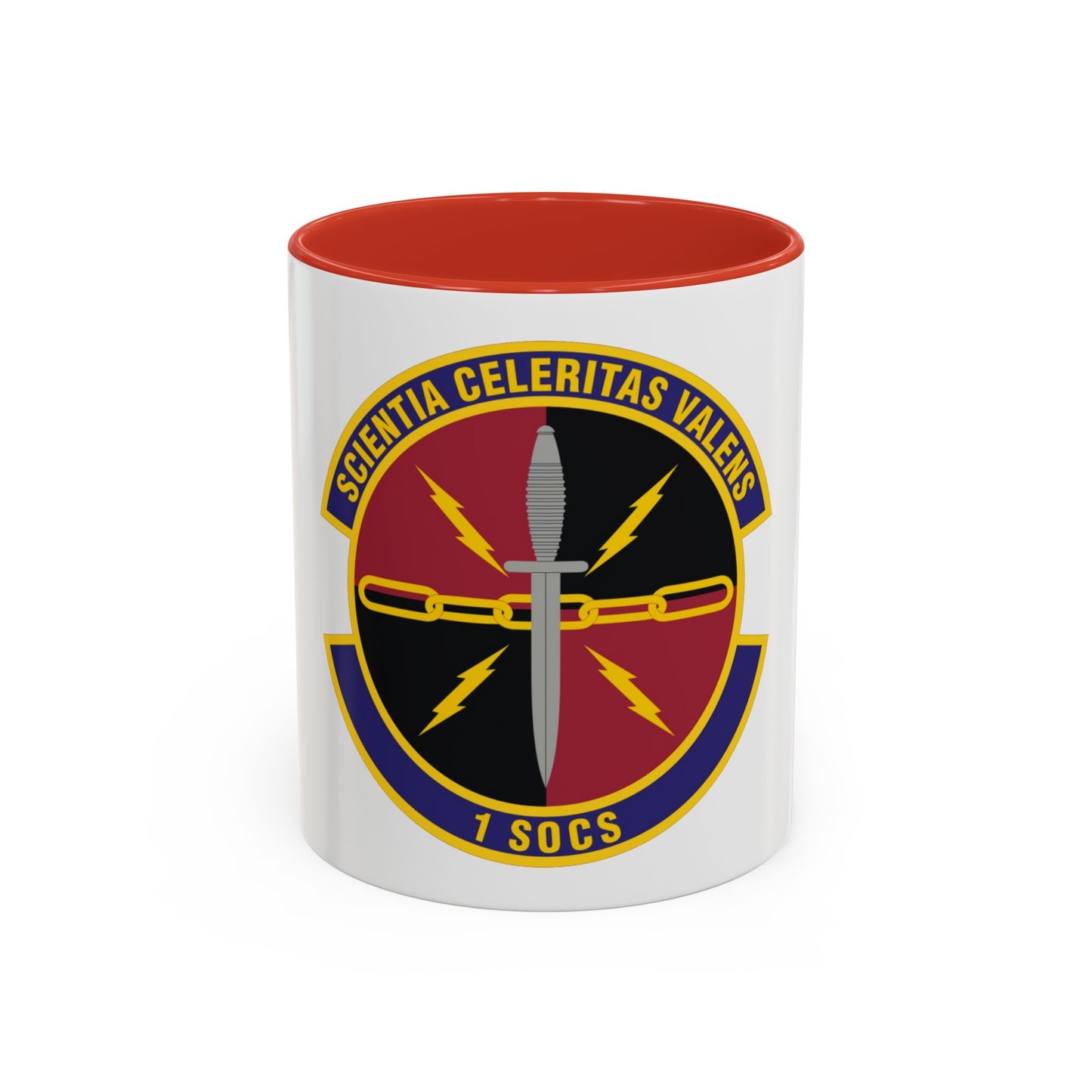 1st Special Operations Communications Squadron (U.S. Air Force) Accent Coffee Mug