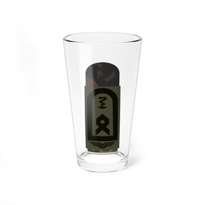 LA OS5 33a Oberfähnrich SanOA PHx L (Military Rank) Pint Glass 16oz