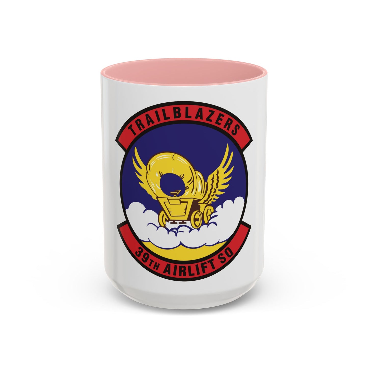 39th Airlift Squadron (U.S. Air Force) Accent Coffee Mug