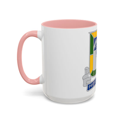 133 Tank Battalion (U.S. Army) Accent Coffee Mug