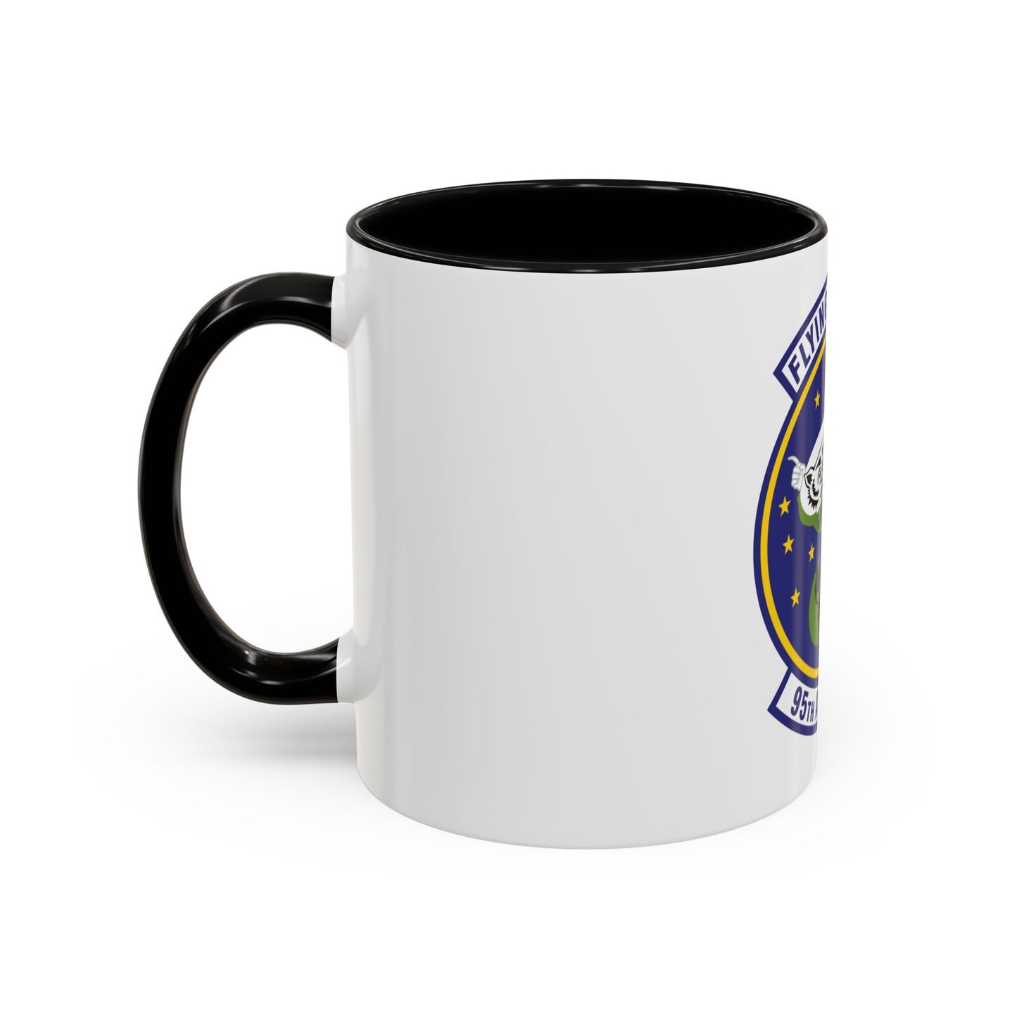 95th Airlift Squadron (U.S. Air Force) Accent Coffee Mug