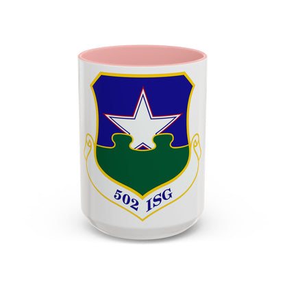 502d Installation Support Group (U.S. Air Force) Accent Coffee Mug