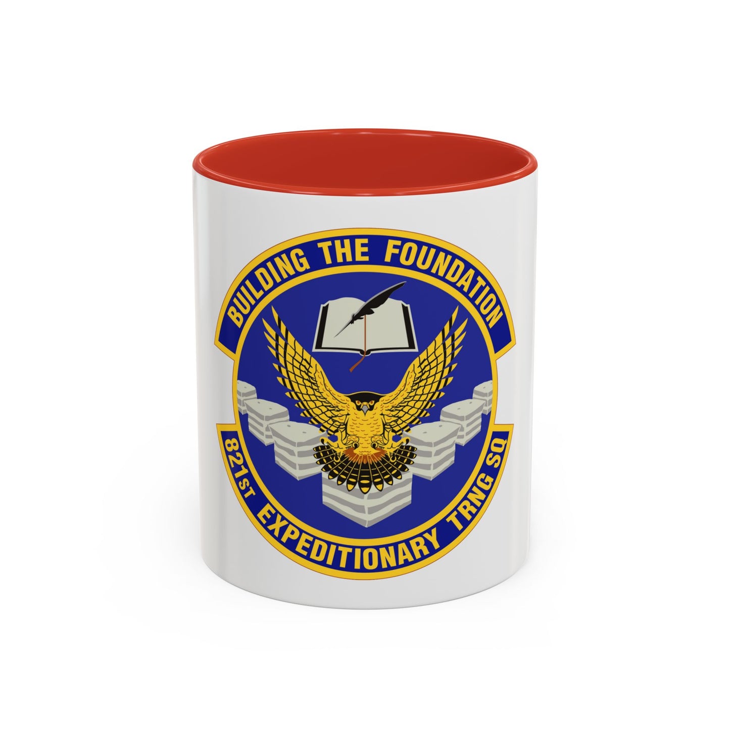 821st Expeditionary Training Squadron (U.S. Air Force) Accent Coffee Mug