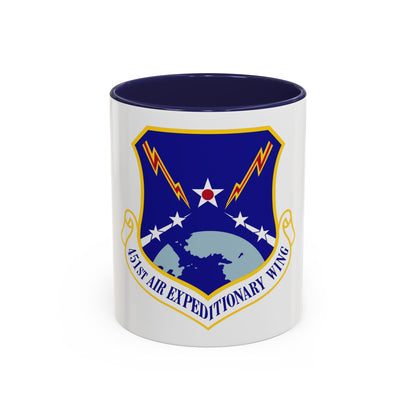 451st Air Expeditionary Wing (U.S. Air Force) Accent Coffee Mug
