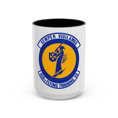 558 Flying Training Squadron AETC (U.S. Air Force) Accent Coffee Mug