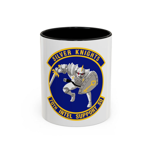 70th Intelligence Support Squadron (U.S. Air Force) Accent Coffee Mug