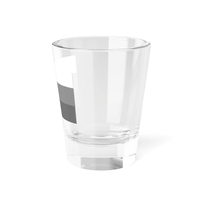 Flag Of Slovakia Black And White Variant 1 (Slovakia) Shot Glass 1.5oz