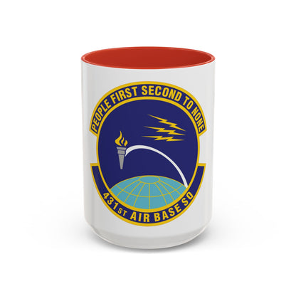 431st Air Base Squadron (U.S. Air Force) Accent Coffee Mug