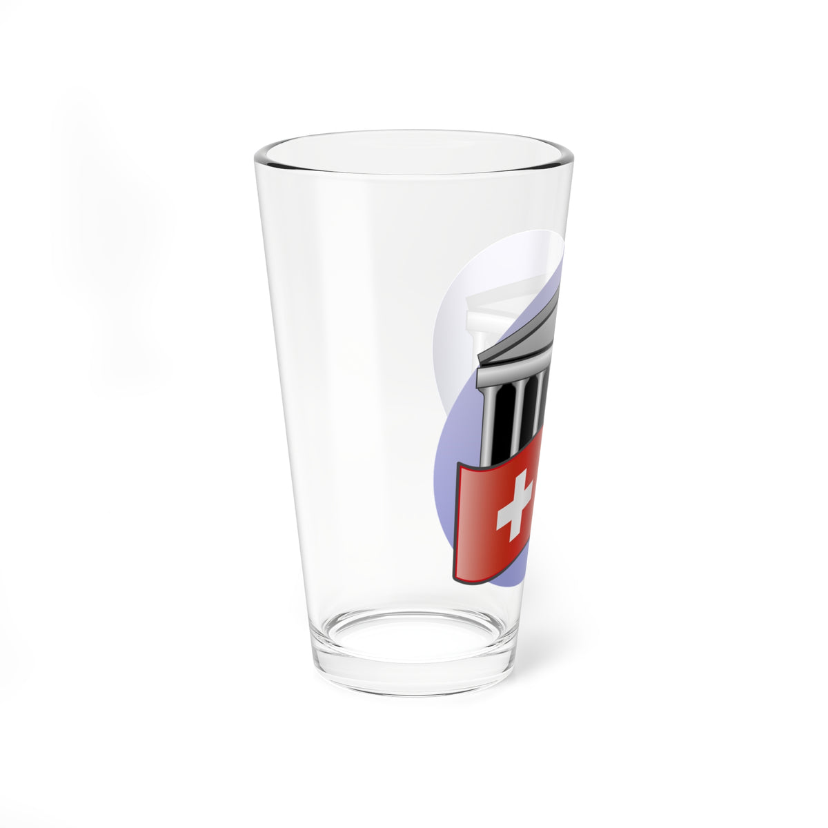 Droit CH (Switzerland) Pint Glass 16oz