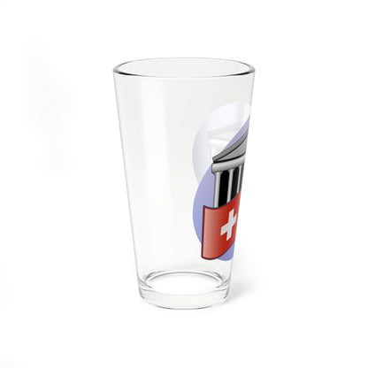 Droit CH (Switzerland) Pint Glass 16oz