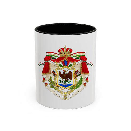 Coat of Arms of the First Mexican Empire - Accent Coffee Mug