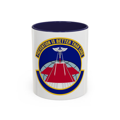 56 Operational Medical Readiness Squadron AETC (U.S. Air Force) Accent Coffee Mug