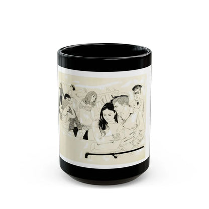 Cosmopolitan Illustration (1) - Black Coffee Mug-15oz-Go Mug Yourself