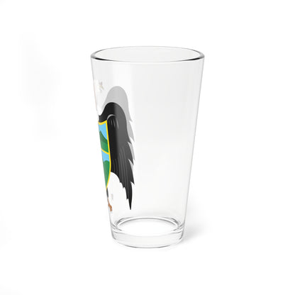 Escudo Mariscal Luzuriaga (Peru) (Coat of Arms) Pint Glass 16oz