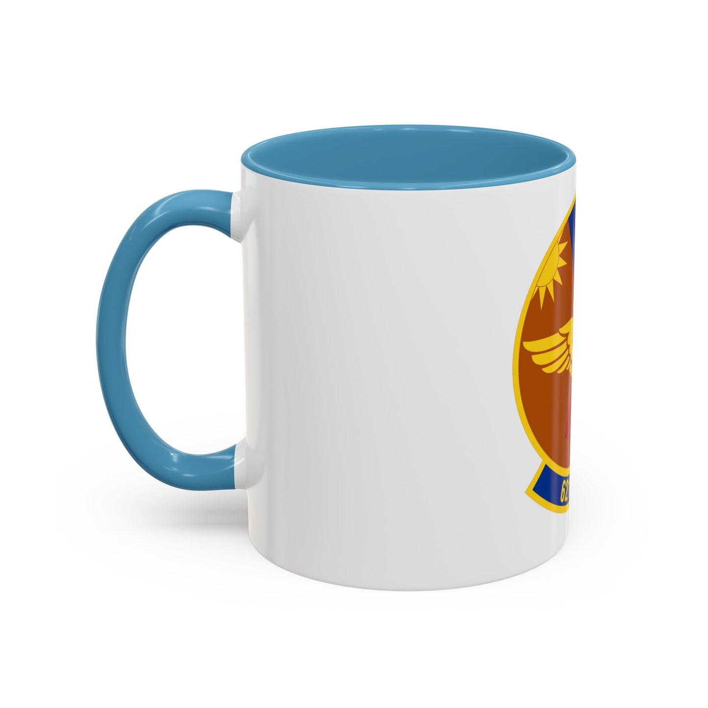 621 Air Mobility Operations Squadron AMC (U.S. Air Force) Accent Coffee Mug