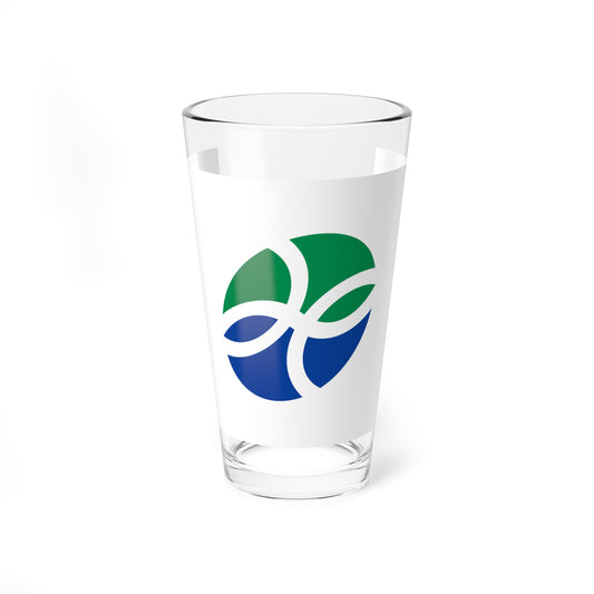 Flag of Miyaki Saga (Japan) Pint Glass 16oz