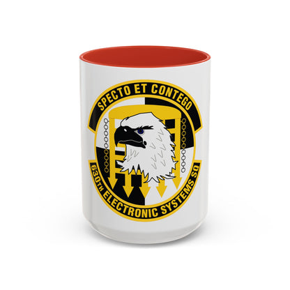 630th Electronic Systems Squadron (U.S. Air Force) Accent Coffee Mug