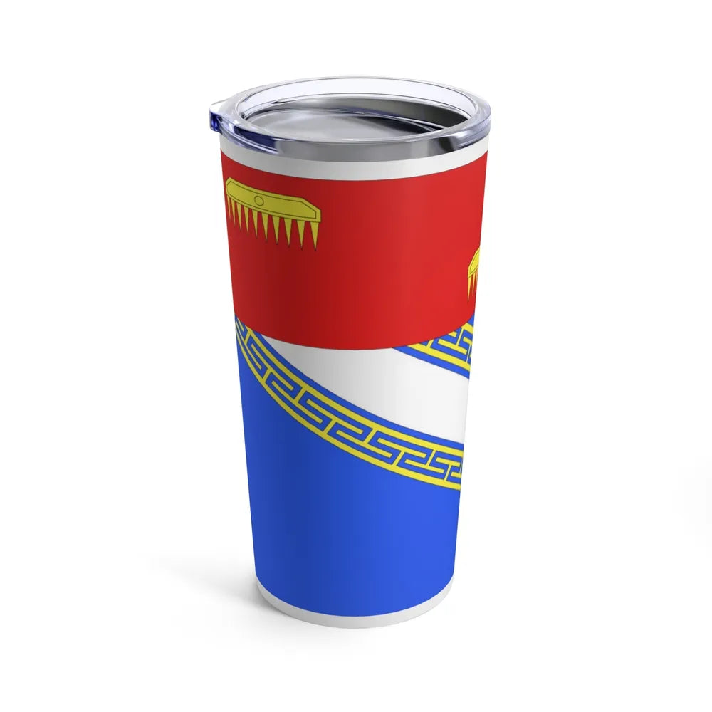 Flag of Ardennes France 2 - Tumbler 20oz-Go Mug Yourself