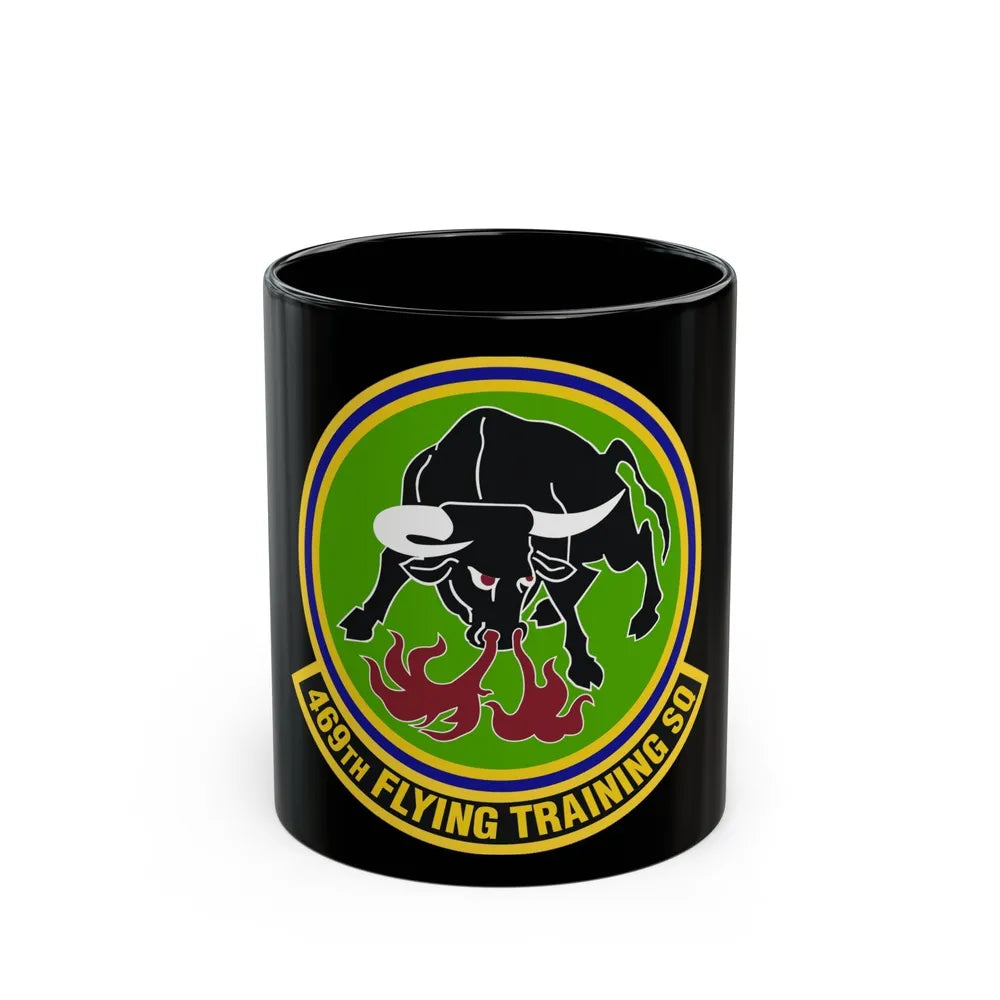 469 Flying Training Squadron AETC (U.S. Air Force) Black Coffee Mug-11oz-Go Mug Yourself