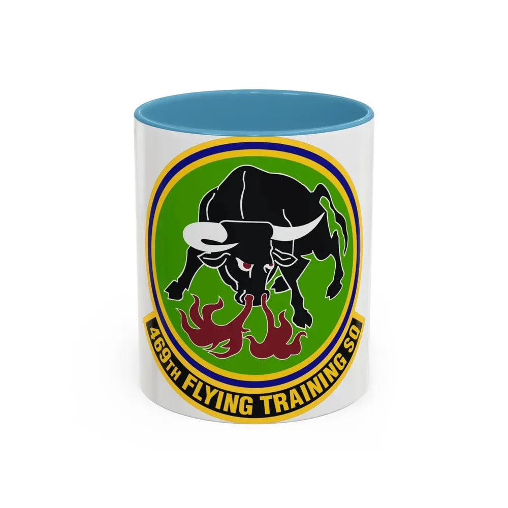 469 Flying Training Squadron AETC (U.S. Air Force) Accent Coffee Mug 11oz Light Blue - Go Mug Yourself