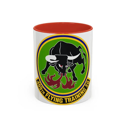 469 Flying Training Squadron AETC (U.S. Air Force) Accent Coffee Mug 11oz Red - Go Mug Yourself