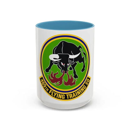 469 Flying Training Squadron AETC (U.S. Air Force) Accent Coffee Mug 15oz Light Blue - Go Mug Yourself