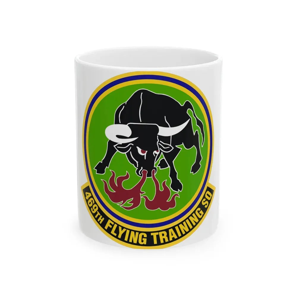 469 Flying Training Squadron AETC (U.S. Air Force) White Coffee Mug 11oz - Go Mug Yourself