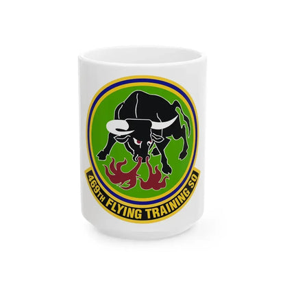 469 Flying Training Squadron AETC (U.S. Air Force) White Coffee Mug 15oz - Go Mug Yourself