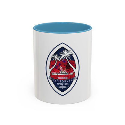 USCG Washington WPB 1331 (U.S. Coast Guard) Accent Coffee Mug
