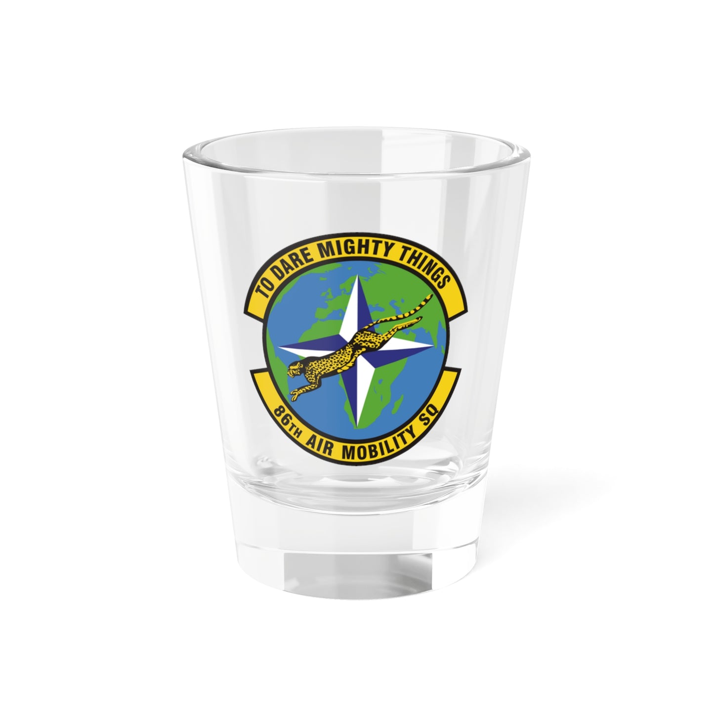 86th Air Mobility Squadron (U.S. Air Force) Shot Glass 1.5oz