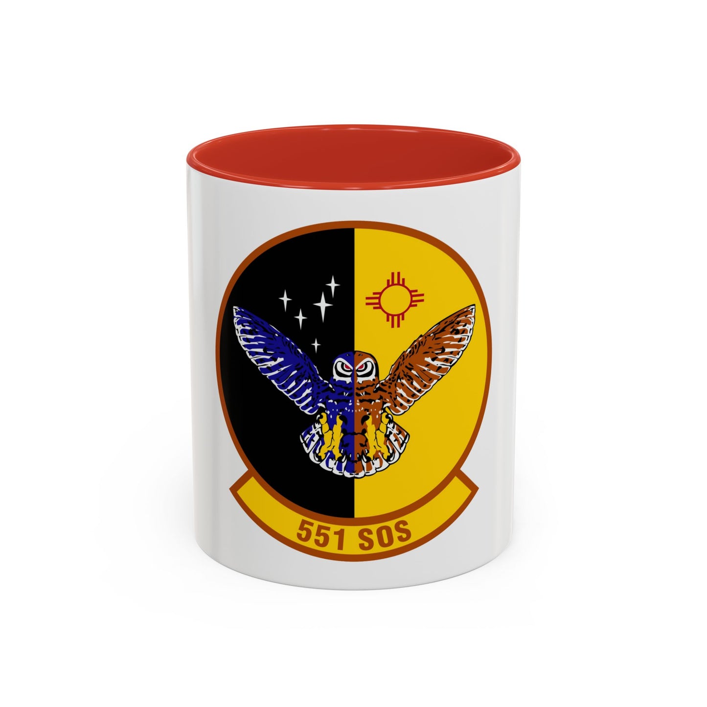 551 Special Operations Squadron (U.S. Air Force) Accent Coffee Mug