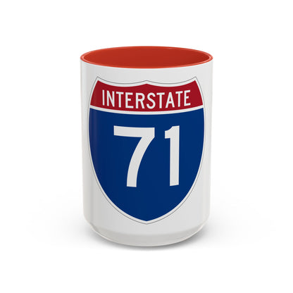Interstate 71 (U.S. Highways) Accent Coffee Mug