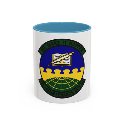 19th Maintenance Operations Squadron (U.S. Air Force) Accent Coffee Mug