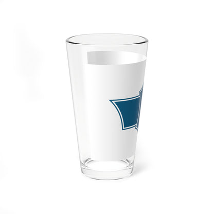 Flag of Obama Fukui Deep blue variant (Japan) Pint Glass 16oz