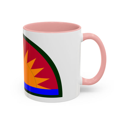 41st Infantry Division SSI (U.S. Army) Accent Coffee Mug