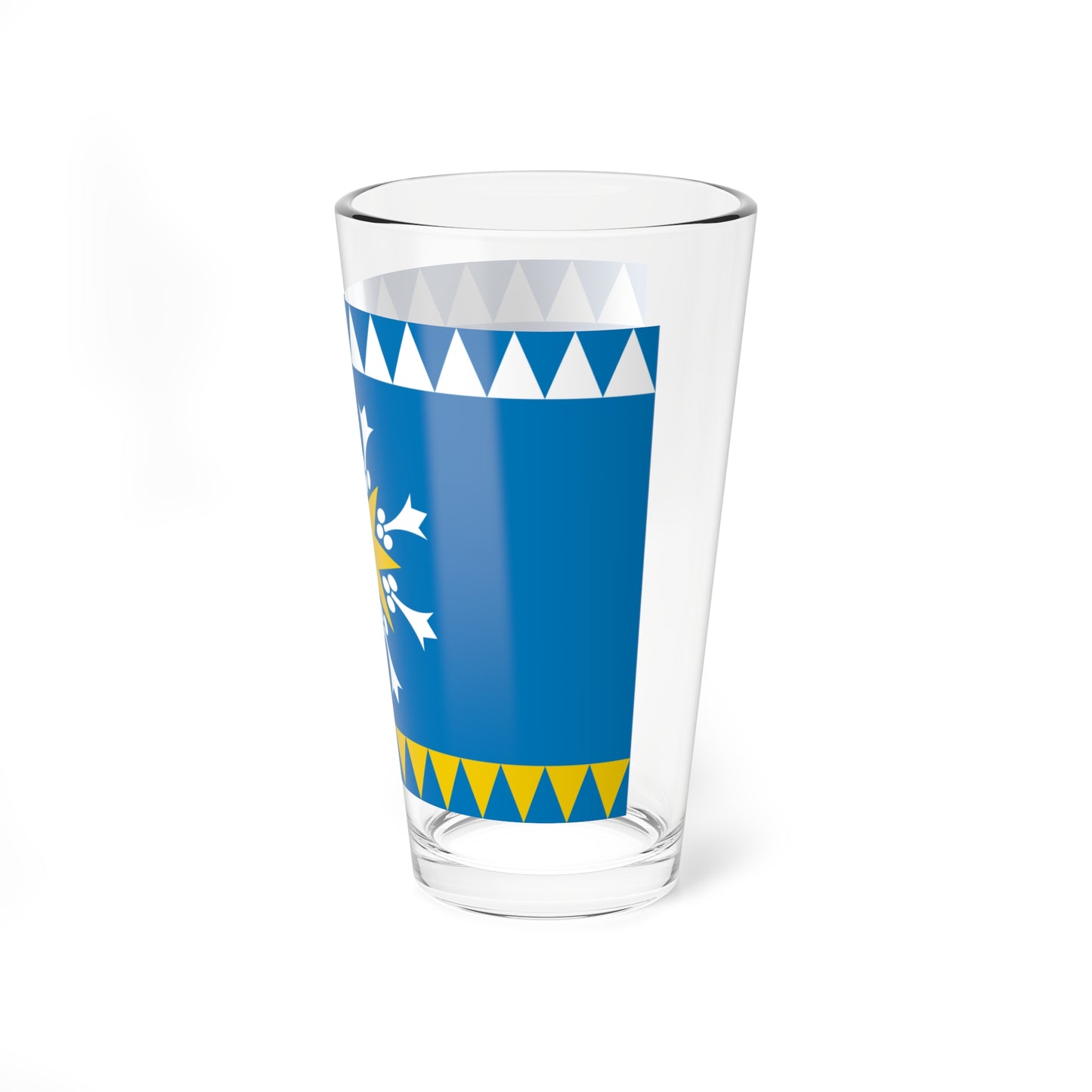 Flag of Ivdel Sverdlovsk oblast (Russia) Pint Glass 16oz