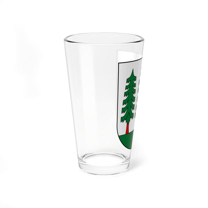 Wald-blazon-modern (Switzerland) (Coat of Arms) Pint Glass 16oz