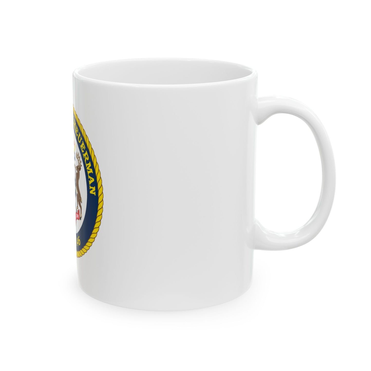 UUSCGC John Scheuerman WPC 1146 (U.S. Coast Guard) White Coffee Mug
