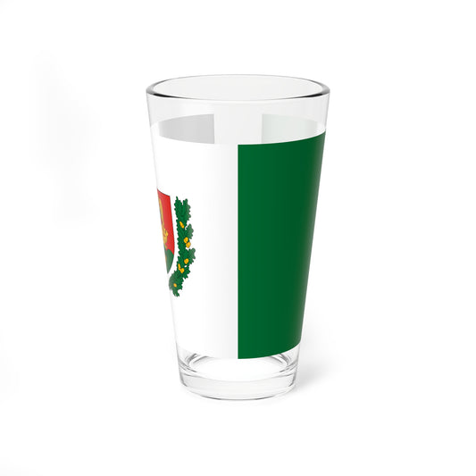 Flag of Sumegcsehi (Hungary) Pint Glass 16oz