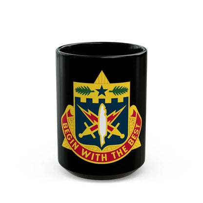 46th Adjutant General Battalion (U.S. Army) Black Coffee Mug 15oz - Go Mug Yourself