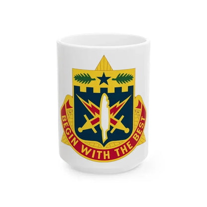 46th Adjutant General Battalion (U.S. Army) White Coffee Mug 15oz - Go Mug Yourself