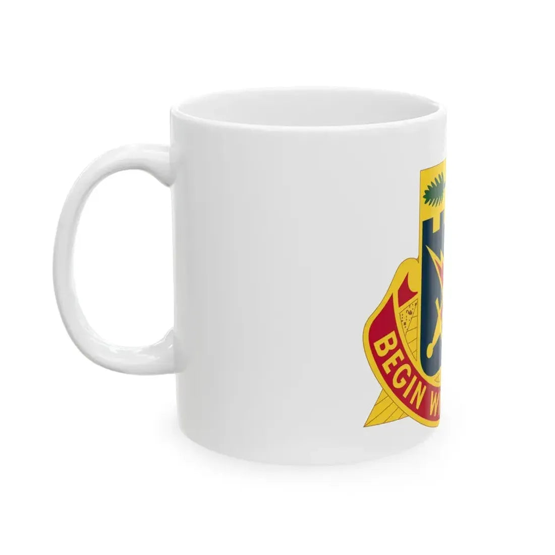 46th Adjutant General Battalion (U.S. Army) White Coffee Mug - Go Mug Yourself