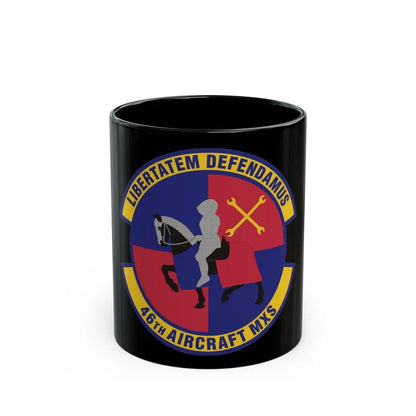 46th Aircraft Maintenance Squadron (U.S. Air Force) Black Coffee Mug-11oz-Go Mug Yourself