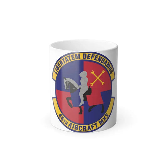 46th Aircraft Maintenance Squadron (U.S. Air Force) Color Changing Coffee Mug 11oz - Go Mug Yourself